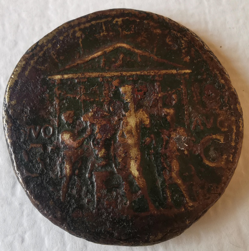Please-Help-ID-Large-Bronze?-Roman-Coin/Medallion